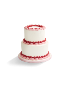 Vintage Tiered Blush Cake 